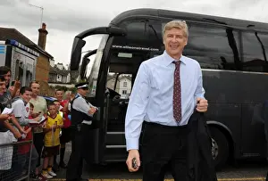 Barnet V Arsenal 2010-11 Prints: Arsenal manager Arsene Wenger. Barnet 0: 4 Arsenal, Pre season friendly