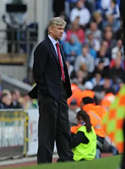 Arsenal manager Arsene Wenger. Blackburn Rovers 1: 2 Arsenal, Barcalys Premier League