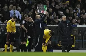 Images Dated 19th January 2011: Arsenal manager Arsene Wenger. Leeds United 1: 3 Arsenal, FA Cup 3rd Round Replay