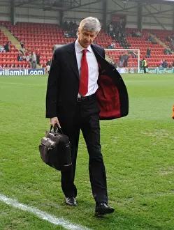 Arsenal manager Arsene Wenger. Leyton Orient 1: 1 Arsenal, FA Cup Fifth Round