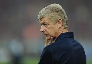Malaysia XI V Arsenal Prints: Arsenal manager Arsene Wenger. Malaysia XI 0: 4 Arsenal, Bukit Jalil Stadium