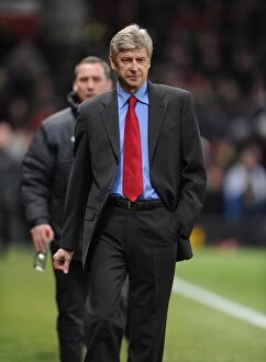 Images Dated 13th December 2010: Arsenal manager Arsene Wenger. Manchester United 1: 0 Arsenal, Barclays Premier League