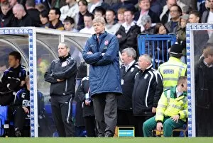 Images Dated 24th February 2008: Arsenal manager Arsene Wenger during the match