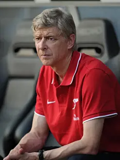 Arsenal manager Arsene Wenger. Sturm Graz 0: 4 Arsenal, Graz, Austria, 21 / 7 / 2010