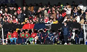 Arsenal Manager Joe Montemurro Leads Team against Chelsea in FA Womens Super League