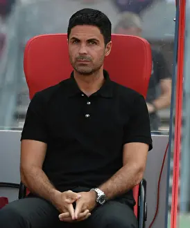 Arsenal Manager Mikel Arteta Before Pre-Season Friendly Against FC Nurnberg, Germany 2023