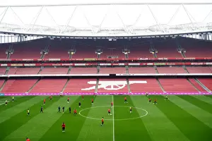 Arsenal V Manchester United 2019-20 Prints: Arsenal and Manchester United: Premier League Training, Emirates Stadium (January 2020)