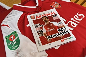 Arsenal V Chelsea - Carabao Cup 2017-18 Prints: Arsenal Matchday Programme: Arsenal vs. Chelsea - Carabao Cup Semi-Final