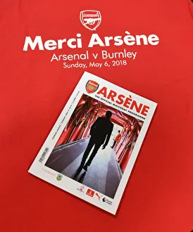 Arsenal Matchday Programme: Arsenal vs. Burnley (Premier League, 2017-18)