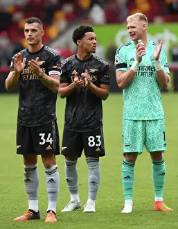 Arsenal: Nwaneri and Ramsdale Share Heartwarming Moment After Brentford Match (2022-23)