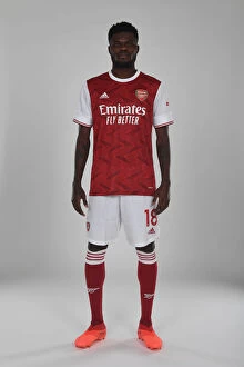 1st Team Photocall 2020-21 Collection: Arsenal Officially Welcomes Thomas Partey: New Signing Presented at London Colney Training Ground