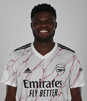 1st Team Photocall 2020-21 Prints: Arsenal Officially Welcomes Thomas Partey at London Colney Training Ground
