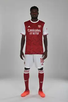 1st Team Photocall 2020-21 Prints: Arsenal Officially Welcomes Thomas Partey: New Signing Presented at London Colney Training Ground