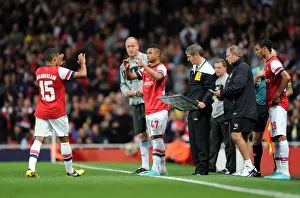 Arsenal V Coventry City - Capital One Cup 2012-13 Prints: Arsenal: Oxlade-Chamberlain Exits