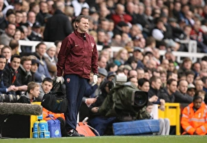 Fulham v Arsenal 2007-8 Gallery: Arsenal physio Gary Lewin