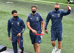 Arsenal Players Arrive at Brighton & Hove Albion Stadium for Premier League Clash (2020)