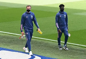 Arsenal Players Arrive at Brighton & Hove Albion Stadium before Premier League Clash (2020)