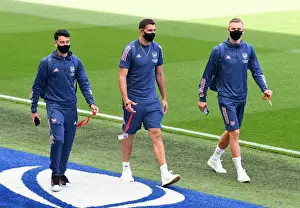 Arsenal Players Arrive at Brighton & Hove Albion Stadium for Premier League Showdown (2020)