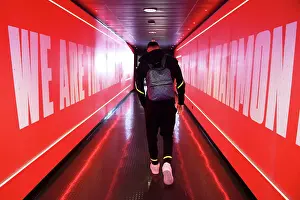 Arsenal Players Arrive at Emirates Stadium Ahead of Manchester City Showdown (2023-24)