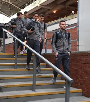 Crystal Palace V Arsenal 2016-17 Prints: Arsenal Players Arrive at Selhurst Park Ahead of Crystal Palace Match, 2016-17 Season