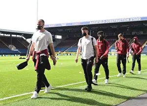 Arsenal Players Arrive at Turf Moor Ahead of Burnley Clash - Premier League 2021-22