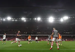Arsenal Players Gear Up for Carabao Cup Showdown against AFC Wimbledon