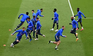Arsenal Players Gear Up for Premier League Clash against Sheffield United