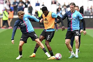 West Ham United V Arsenal 2022-23 Prints: Arsenal Players Martin Odegaard