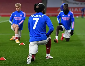 Arsenal Players Pay Tribute to David Rocastle with Special Warm-Up Ahead of Arsenal vs. Liverpool, Premier League 2021