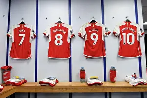 Arsenal Players Pre-Match Preparation: Everton vs Arsenal, Premier League 2023-24