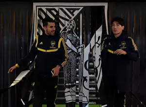 Arsenal Players in the Tunnel: Vitoria Guimaraes vs Arsenal, UEFA Europa League 2019-20