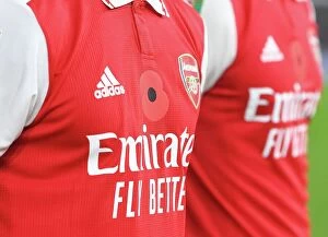 Images Dated 9th November 2022: Arsenal in Poppies: Arsenal vs Brighton & Hove Albion, Carabao Cup 2022-23