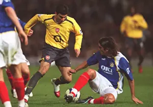 Portsmouth V Arsenal 2005-06 Prints: Arsenal and Portsmouth Draw 1-1 in FA Premiership at Fratton Park, 2006