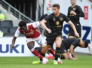 MK Dons V Arsenal 2020-21 Prints: Arsenal Pre-Season: MK Dons vs Arsenal (2020-21)