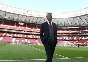 Atletico Madrid v Arsenal 2017-18 Collection: Arsenal Press Conference