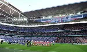 Arsenal and Reading Face Off at FA Cup Semi-Final, Wembley Stadium, 2015
