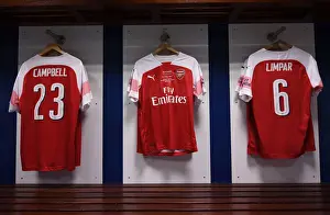 Real Madrid Legends V Arsenal Legends 2018-19 Prints: Arsenal at Real Madrid: Legends Changing Room Pre-Match (2018-19)