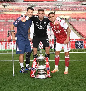 Arsenal V Chelsea FA Cup Final 2020 Prints: Arsenal Reclaim FA Cup Title in Empty Wembley Stadium: Arsenal vs. Chelsea (2020)