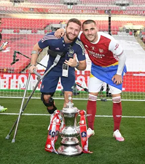 Arsenal V Chelsea FA Cup Final 2020 Prints: Arsenal Reclaim FA Cup: Empty Wembley Victory (Arsenal vs. Chelsea, 2020)