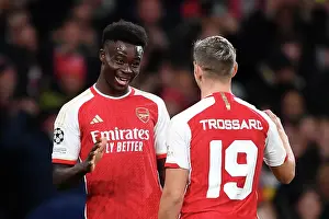 Arsenal Rejoice: Trossard Scores First Goal in 2023-24 Champions League Victory