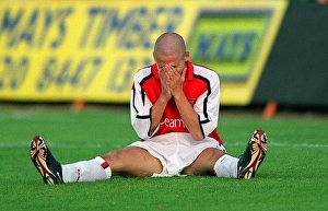 Arsenal Reserves vs Coventry City Reserves, Underhill Stadium, 14th August 2001: Graham Barrett in Action