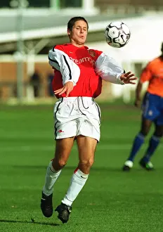 Arsenal Reserves vs Luton Town Reserves: Graham Barrett in Action at Arsenal Training Ground, Shenley, Hertfordshire (October 24, 2001)