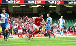 (Arsenal) (Rovers). Arsenal 3: 0 Blackburn Rovers. FA Cup Semi Final
