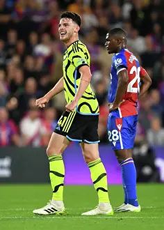 Arsenal Secure Hard-Fought Victory Over Crystal Palace in 2023-24 Premier League: Declan Rice Leads the Celebrations