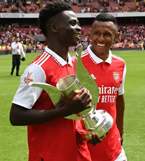 Arsenal and Sevilla: Emirates Cup Champions 2022 - Saka and Marquinhos Celebrate Victory