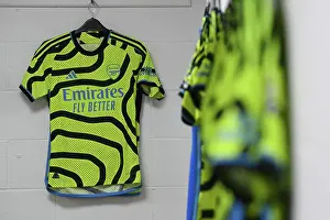 Arsenal Shirt in Arsenal Dressing Room Before AFC Bournemouth Clash (2023-24)
