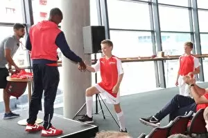 Images Dated 18th August 2017: Arsenal Soccer School 2017: Train at Arsenal Football Club's Residential Camp