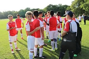 Images Dated 18th August 2017: Arsenal Soccer School 2017: Train with Arsenal Pros - Residential Camp