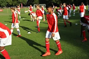 Images Dated 18th August 2017: Arsenal Soccer School Residential Camp 2017: Train Like a Pro with Arsenal Football Club