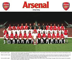 Arsenal Squad 2003/4 AFC